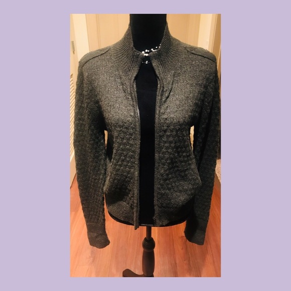 Banana Republic Sweaters - Banana Republic Gray Sweater Jacket